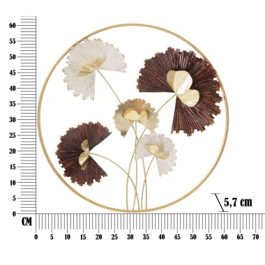 REDDY ROUND Panel ze stali 61X5,7 cm
